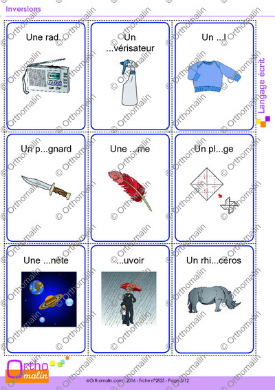 Page 5 de la fiche
