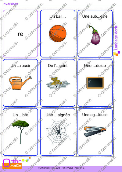 Page 6 de la fiche