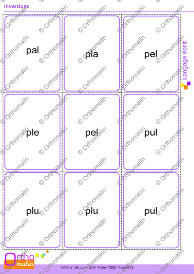 Page 8 de la fiche
