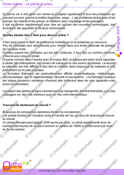 Page 5 de la fiche
