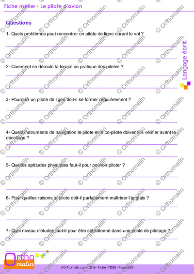 Page 6 de la fiche