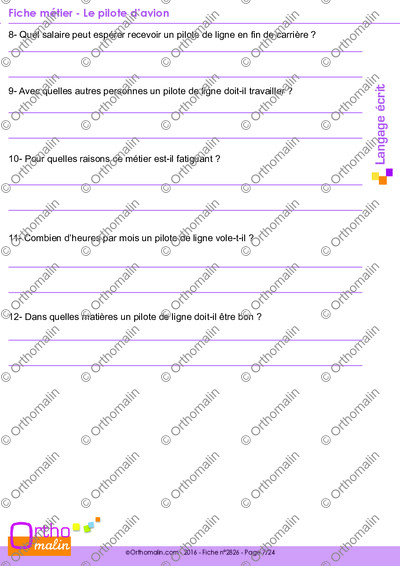 Page 7 de la fiche