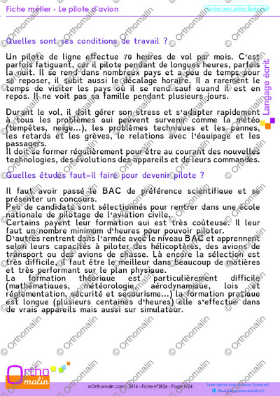 Page 9 de la fiche