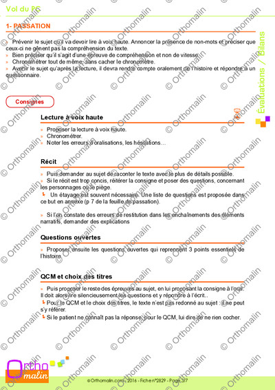 Page 3 de la fiche