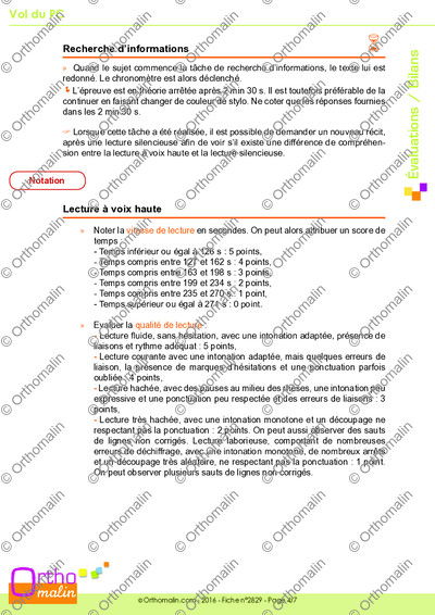 Page 4 de la fiche
