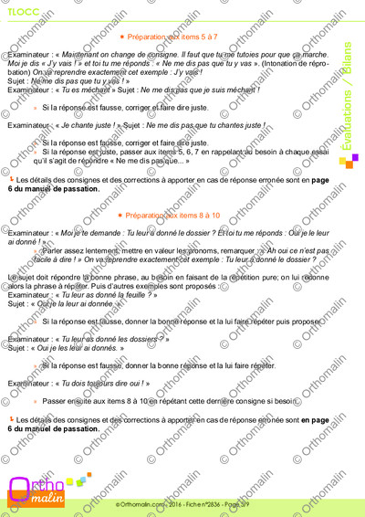 Page 5 de la fiche