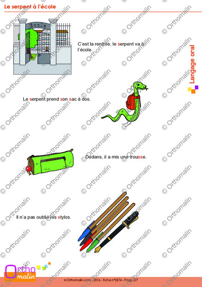 Page 2 de la fiche