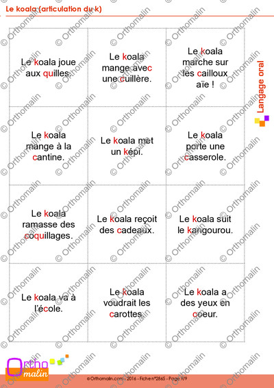 Page 9 de la fiche