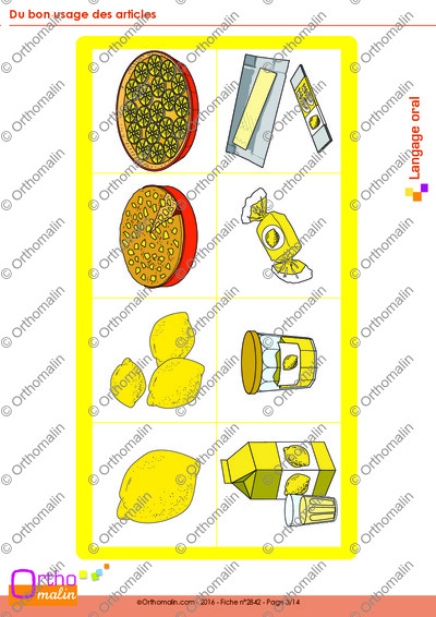 Page 3 de la fiche