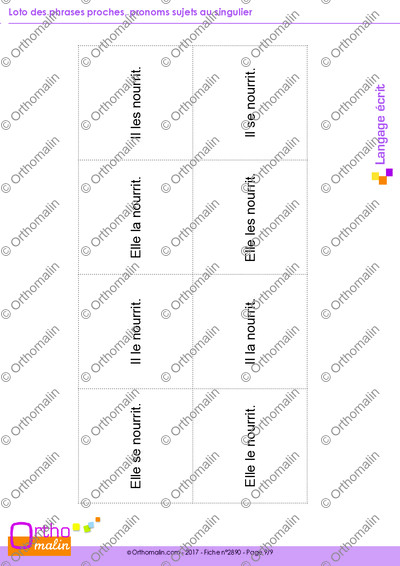 Page 9 de la fiche