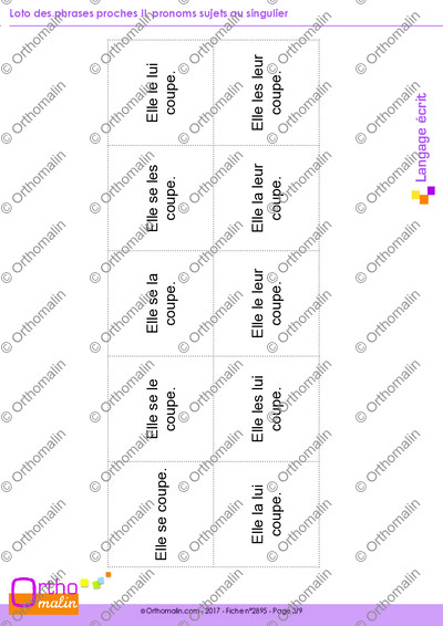 Page 3 de la fiche