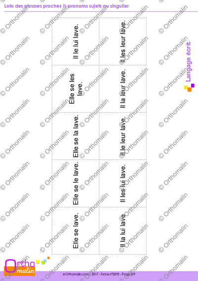 Page 8 de la fiche