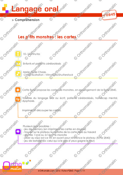 Page 1 de la fiche