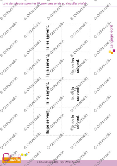 Page 9 de la fiche