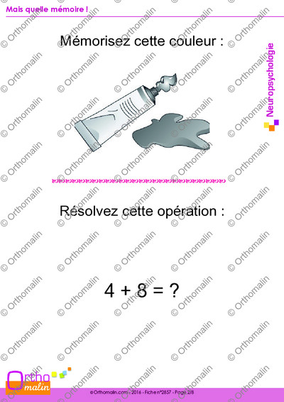 Page 2 de la fiche