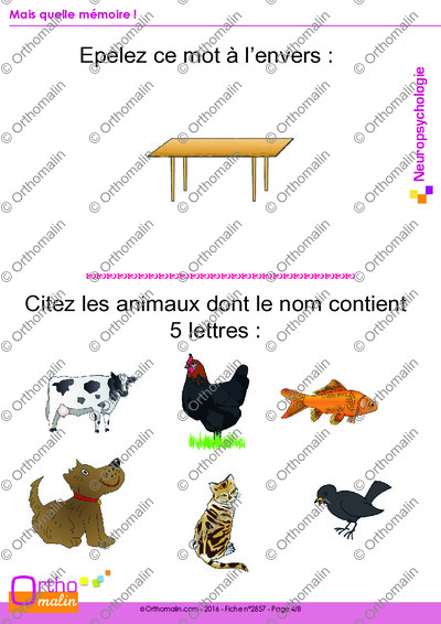 Page 4 de la fiche