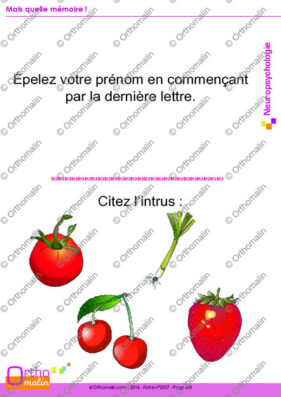Page 6 de la fiche