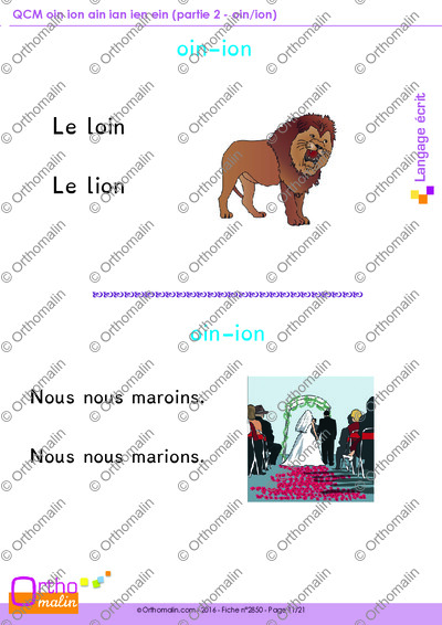 Page 11 de la fiche