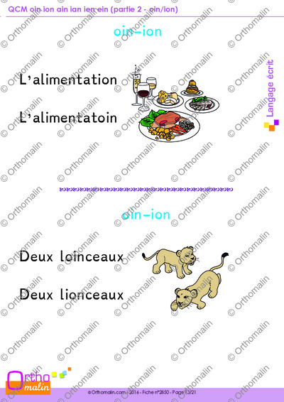 Page 13 de la fiche