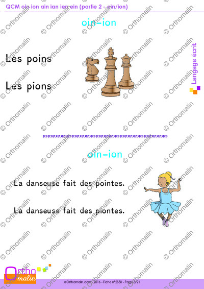 Page 3 de la fiche