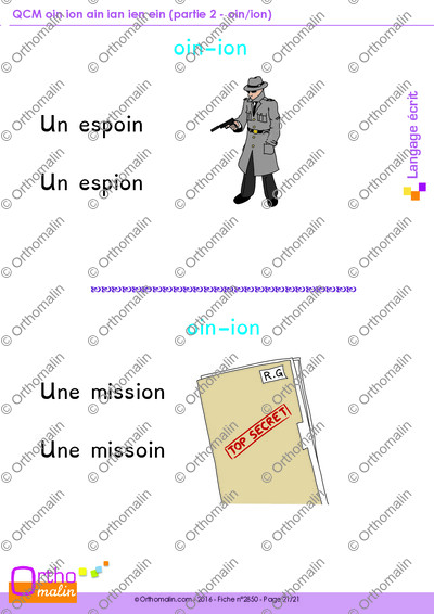Page 21 de la fiche