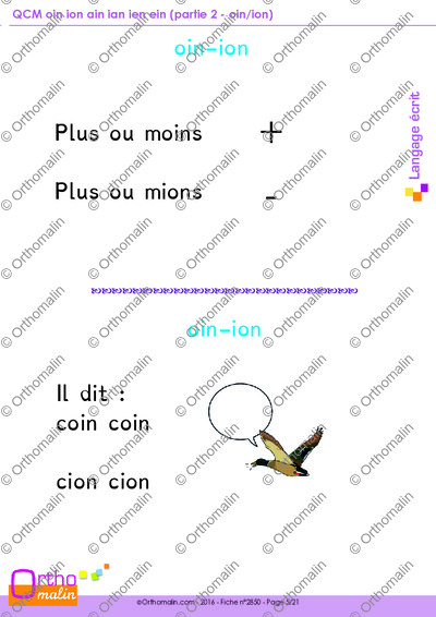 Page 5 de la fiche