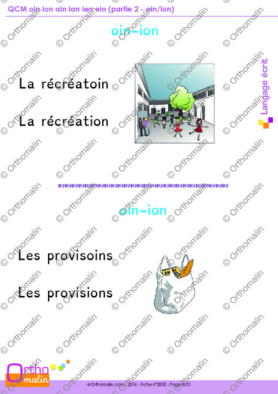 Page 8 de la fiche
