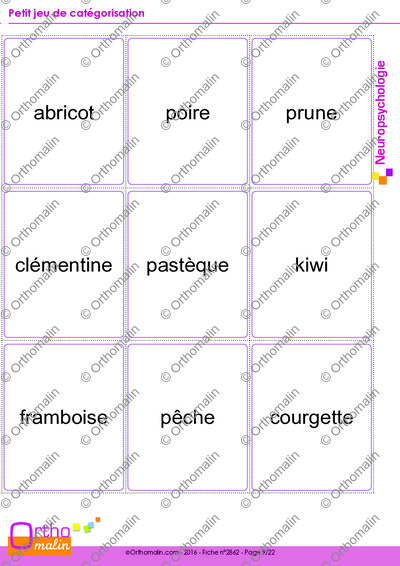 Page 9 de la fiche