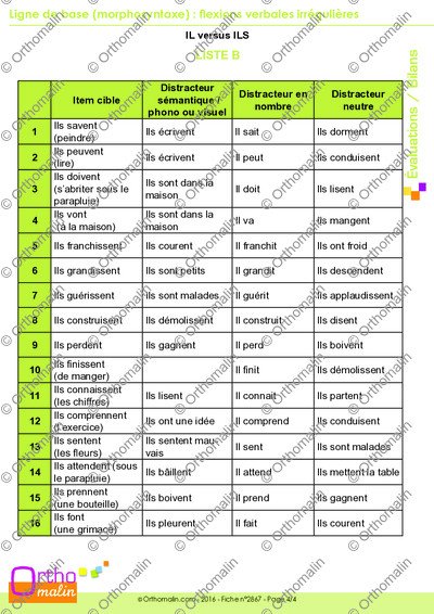 Page 4 de la fiche