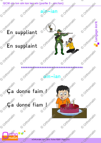 Page 2 de la fiche