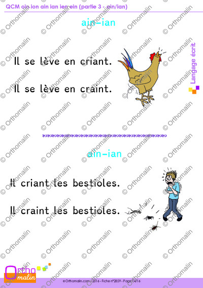 Page 14 de la fiche