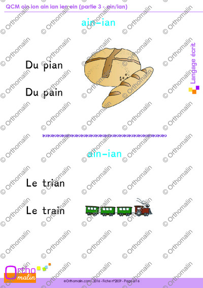 Page 6 de la fiche