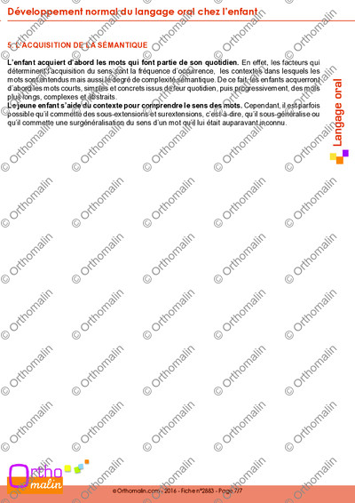 Page 7 de la fiche