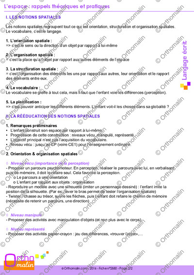 Page 2 de la fiche