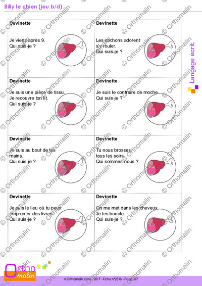 Page 3 de la fiche