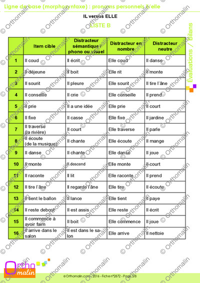 Page 5 de la fiche