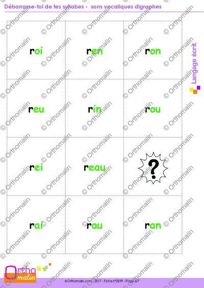 Page 6 de la fiche