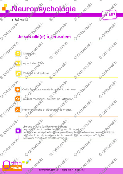 Page 1 de la fiche