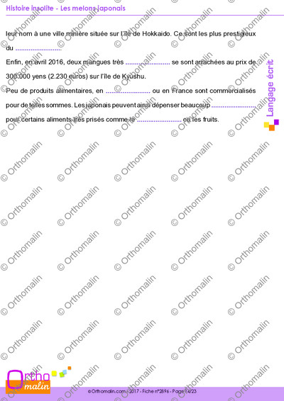 Page 14 de la fiche