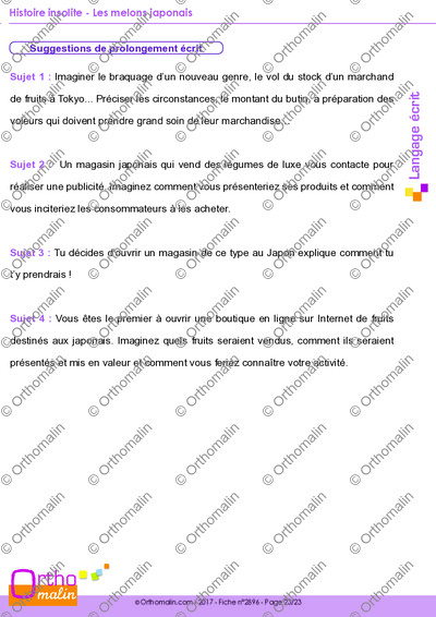 Page 23 de la fiche