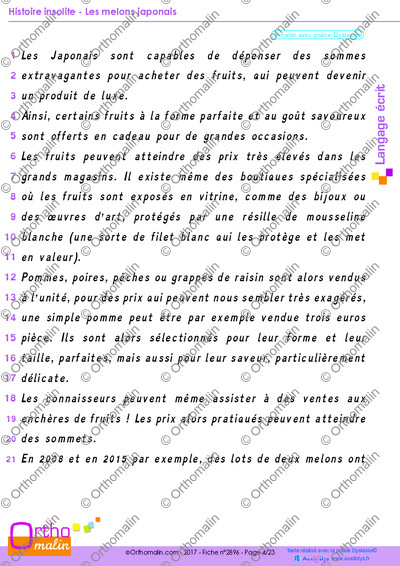 Page 4 de la fiche