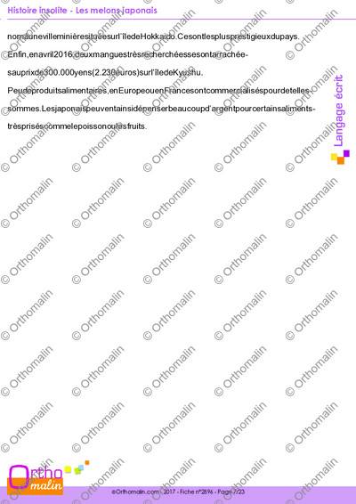 Page 7 de la fiche