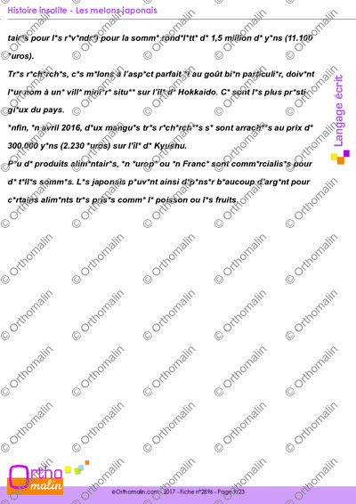 Page 9 de la fiche