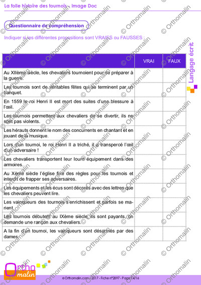 Page 14 de la fiche