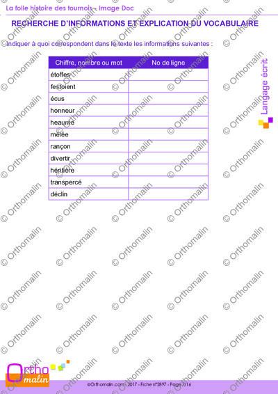 Page 7 de la fiche