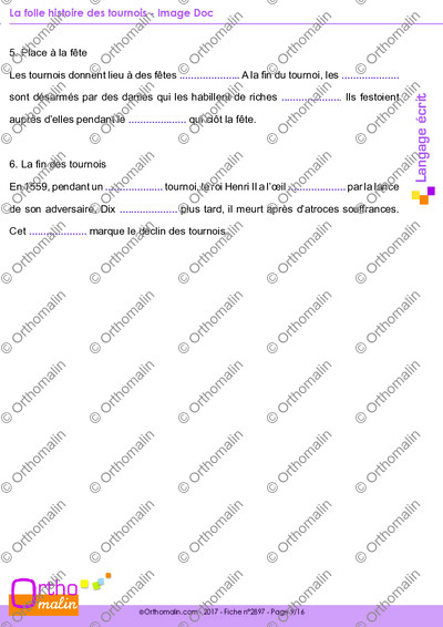 Page 9 de la fiche