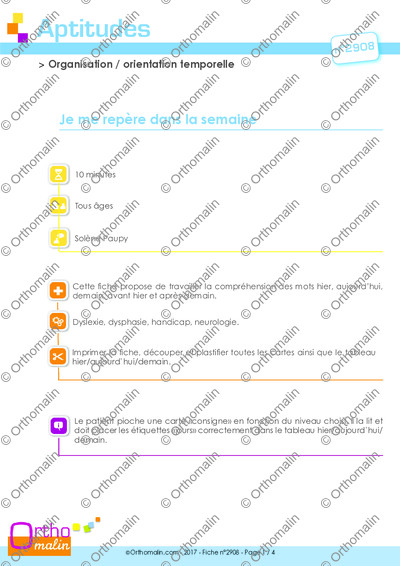 Page 1 de la fiche