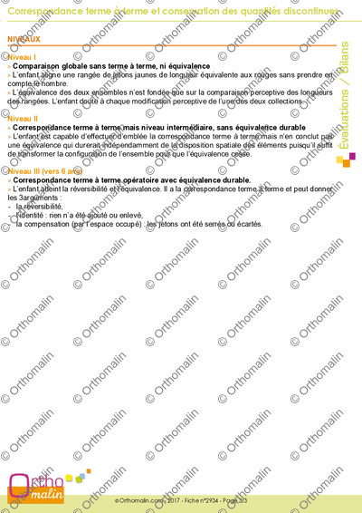 Page 3 de la fiche