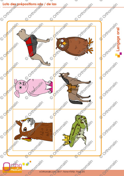 Page 3 de la fiche