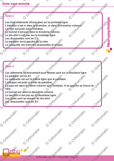 Page 5 de la fiche